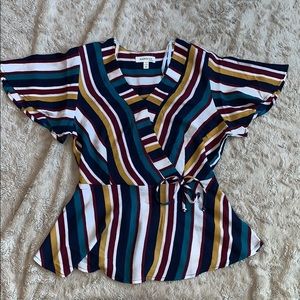 Beautiful striped colorful shirt
